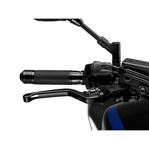 Puig Fixed V3 Brake (Black Lever With Blue Selector) Silver